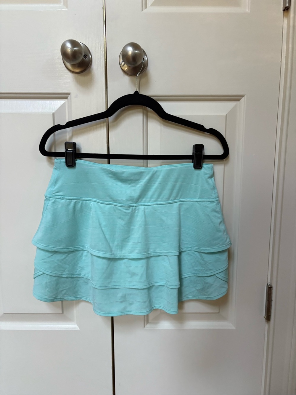 Athleta Aqua Tiered Skater Skirt